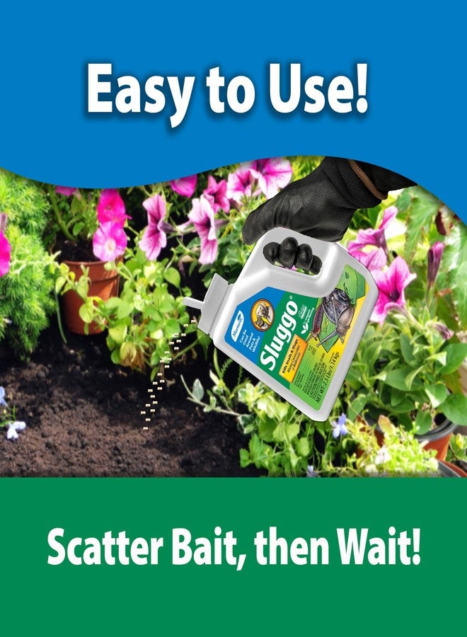 Monterey - Sluggo - Wildlife and Pet Friendly - Snail & Slug Killer, OMRI Listed for Organic Gardening - 2.5-Pounds - Image 2
